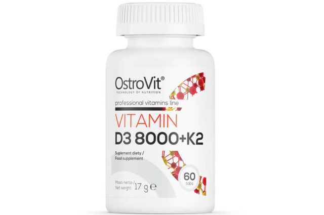 Vitamin D3 8000 IU + K2 60tab