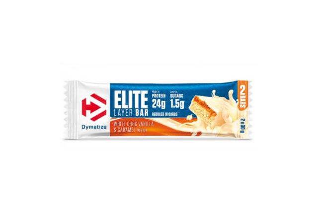 Elite Layer Bar 60g White Chocolate Vanilla Caramel