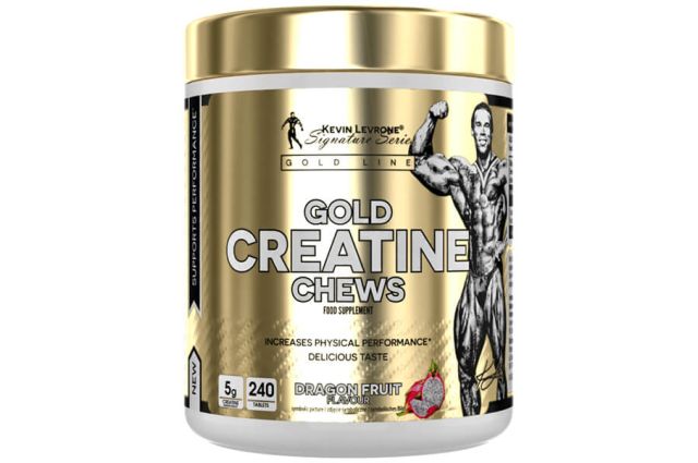 Gold Creatine Chews 240tab Blue Raspberry