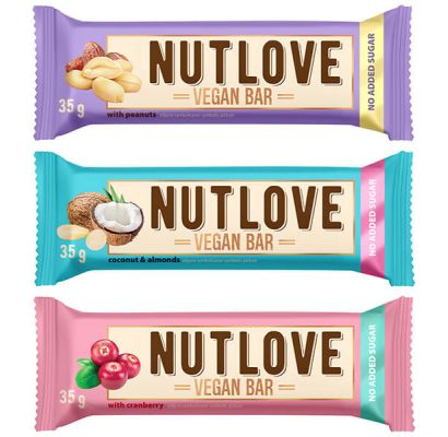 NutLove Vegan Bar 35g Coconut & Almonds