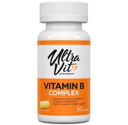 ULTRAVIT Vitamin B complex 90 softgels