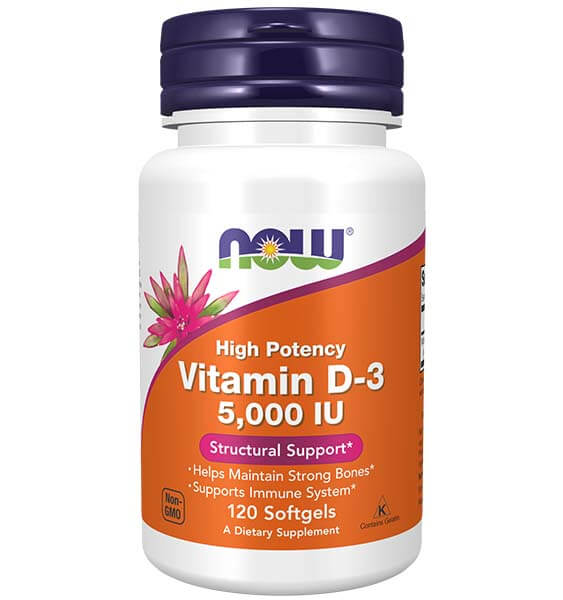 NOW Vitamin D3 5000IU