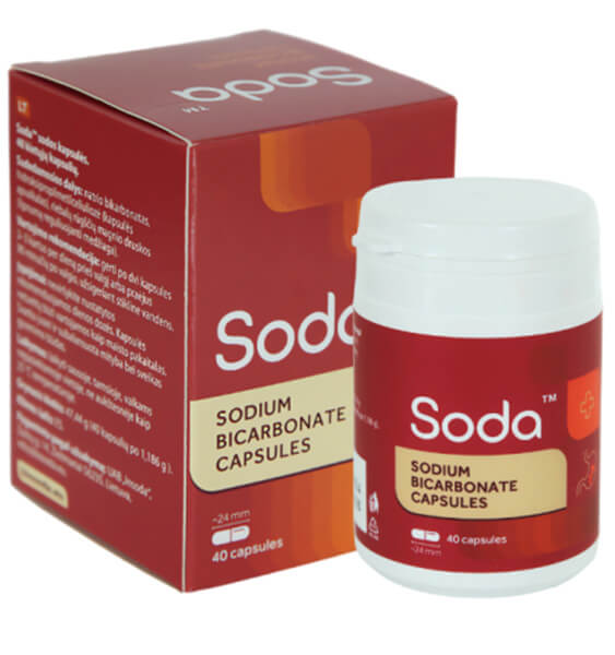 Sodium Bicarbonate 40 cap